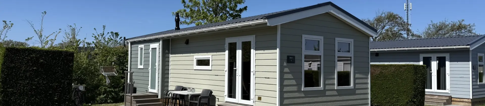 Ferienunterkunft Texel - Chalet 5 personen und Haustiere willkommen