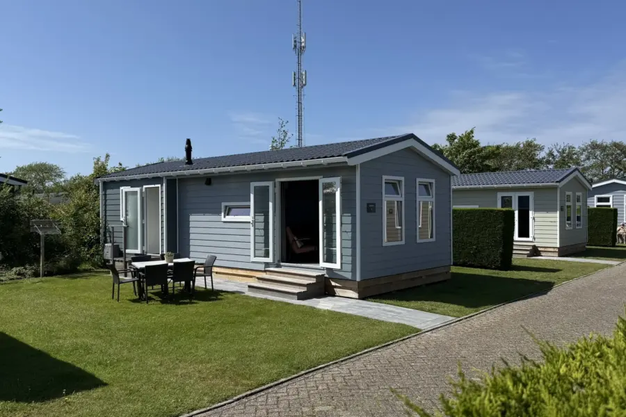 Coogherveld Texel chalet type 1 Blue Ferienunterkunft für 5 personen