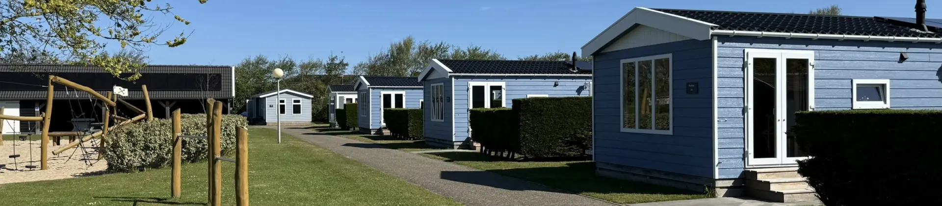 Chalet Coogherveld Texel | Urlaub direkt am Kinderspielplatz