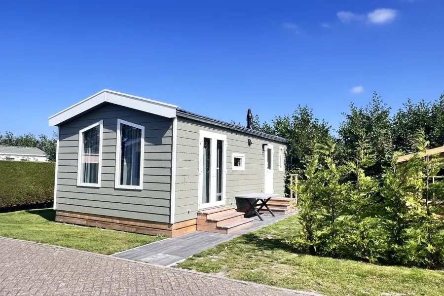 Texelse chalet Coogherveld Type 5 Vooraanzicht