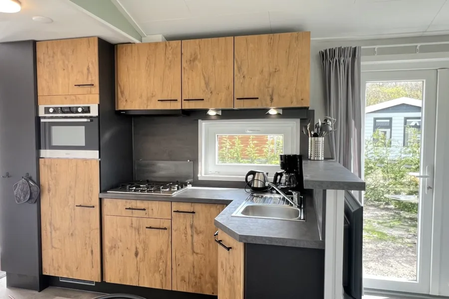Texelse chalet Coogherveld Type 5 Gehele keuken
